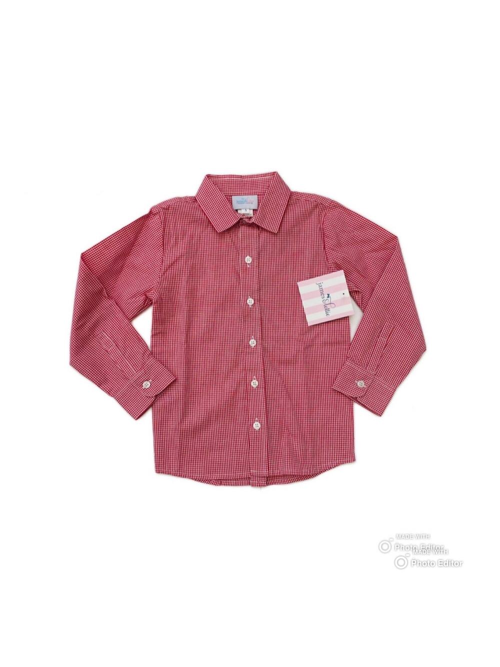 NWT James & Lottie Size 8 Ryan Dress Shirt